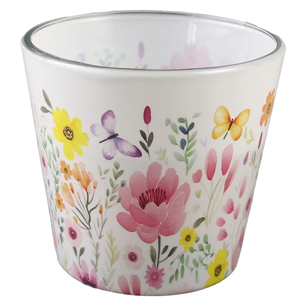 Lumanare parfumata in pahar 115 gr, "Blooming Meadow" - imagine 2
