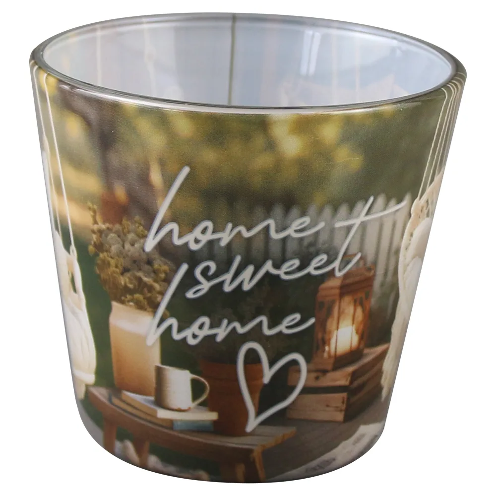 Lumanare parfumata in pahar 115 gr, "Home Sweet Home" - imagine 2