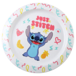 Farfurie intinsa din plastic, Just Stitch, 22 cm