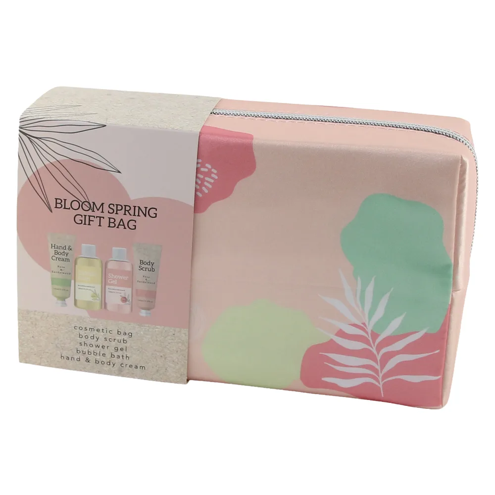 Set ingrijire corp 5 piese Bloom Spring 100 ml, Rose & Sandalwood - imagine 2
