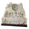 Ceas decorativ din rasina Cina cea de Taina 25x21 cm