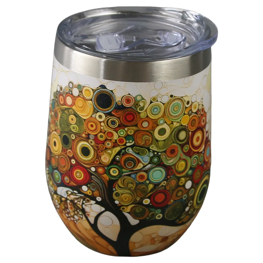 Cana termos 330 ml "Modern Tree", in cutie decorativa