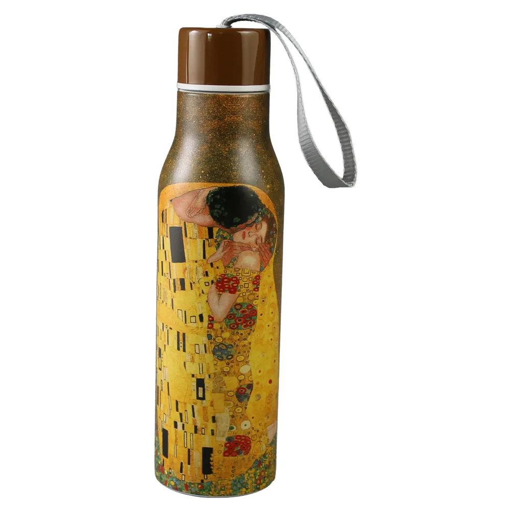Sticla termos 500 ml "The Kiss" de Gustav Klimt, in cutie decorativa