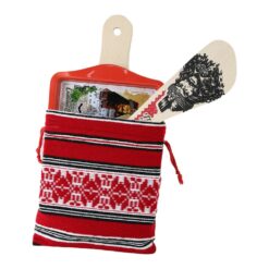 Alternative view of Set cadou traditional Romania cu traista 4 piese
