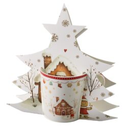 Alternative view of Cana de Craciun din portelan 360 ml Gingerbread House, in ambalaj decorativ