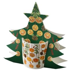 Alternative view of Cana de Craciun din portelan 360 ml Winter Fruits, in ambalaj decorativ
