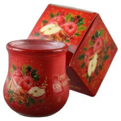 Lumanare parfumata in pahar Apple Cinnamon 80 g