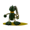Figurina bungee jumping - Broasca cu placa de surf