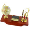 Set pentru birou Elegant 32x16x19 CM, cu glob pamantesc